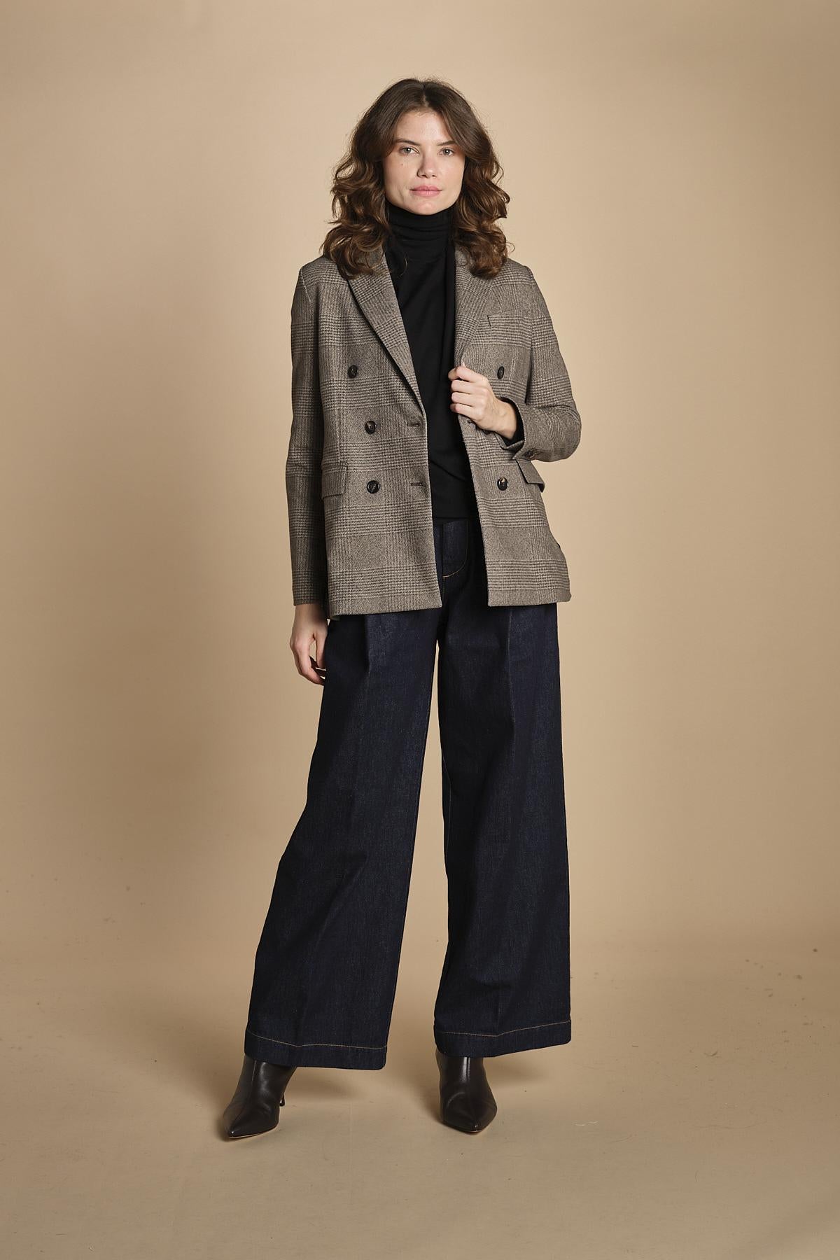 blazer doppiopetto in jersey galles 3679 CIOCC circolo 1901 