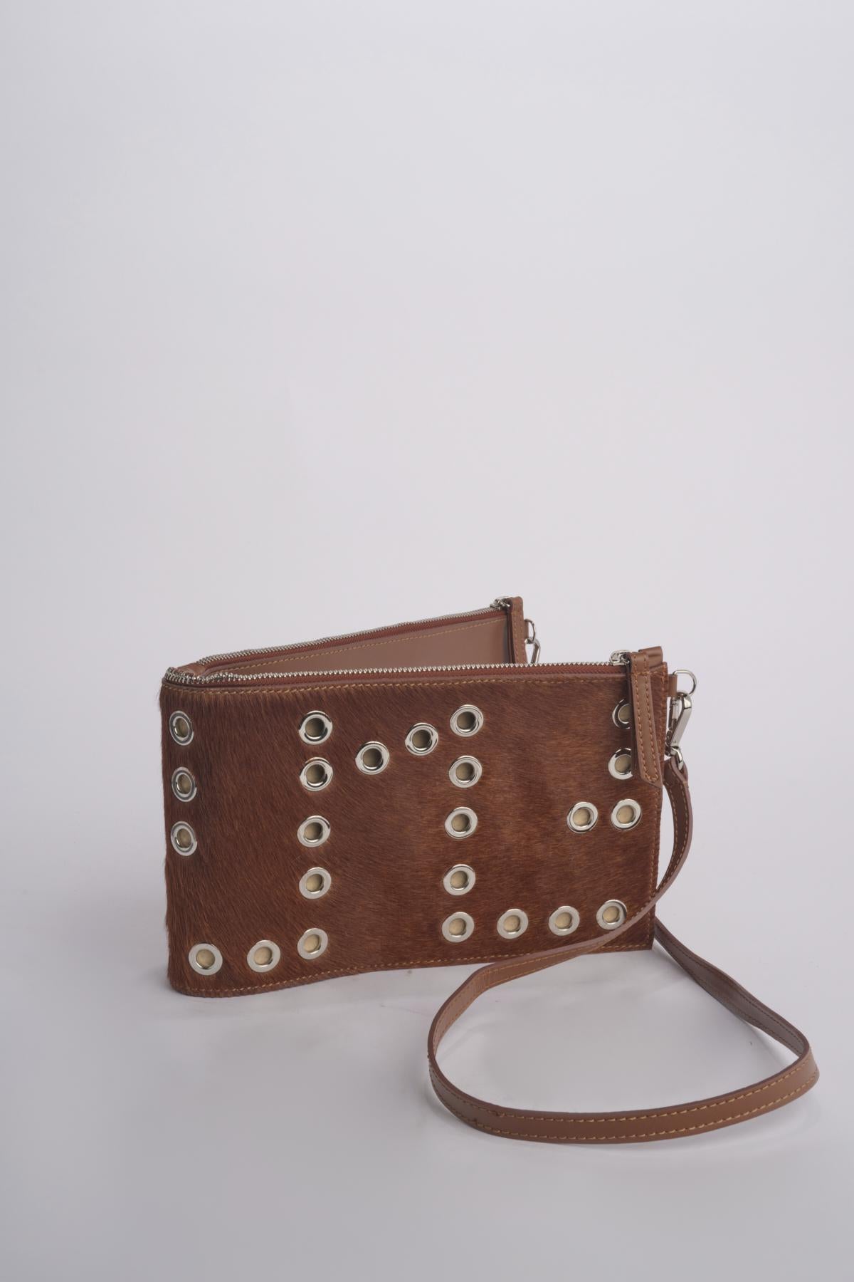 Borsa rettangolare+borchie ROCK BAG CAVALLINO HERMES jejia 