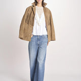 camicia con pizzo in volant DOLLY TEE DOLLY1TEE WHITE antik batik 