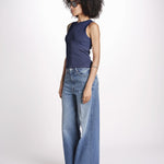 Top a righe GAIA 6EVB05-V13745 NAVY vanessa bruno 