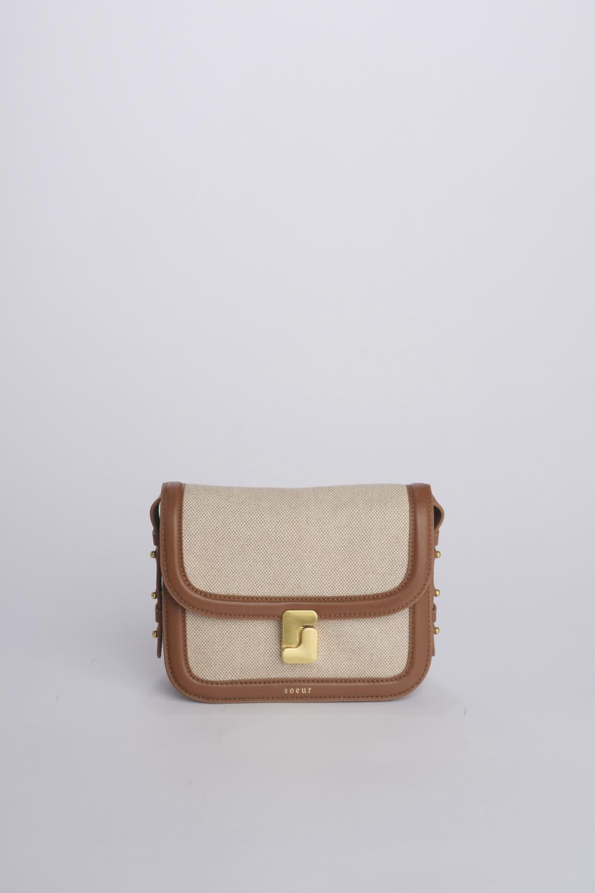 BELLISSIMA MINI tracolla canvas logo maxi SEM1631BELLIMIN ECR1625S soeur 