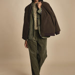 Pantalone ALOSA velluto galles P28D0ALOSA-T3251 Q669 massimo alba 