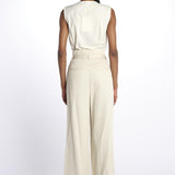 Tuta con camicia 142406 BEIGE lvir 