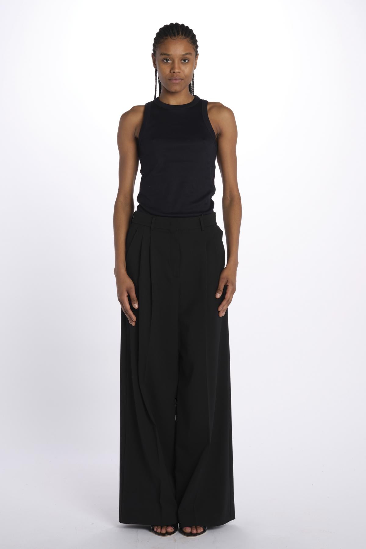 Pantalone lungo BAIOCCO 2515131131600 003NERO weekend maxmara 