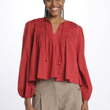 Camicia MYRA voille pieghe 150 PAPRIKA sea ny 