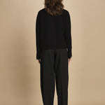 cardigan tre bottoni MIL4A24 Z3613S NERO milaura 