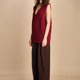 gilet over links MIL55 25040 BORDEAUX milaura 