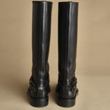 stivale. B11830ETRU-DG 01 NERO buttero 