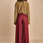 pantalone over con nervature in gabardine ORIANA 540339 164 quelledue 