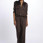 Pantaloni viscosa MOD.0187 CAFFE aspesi 