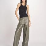 canottiera a costine FINLEY IO1100X2369 BLACK BK999 ivy oak 