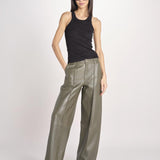 canottiera a costine FINLEY IO1100X2369 BLACK BK999 ivy oak 