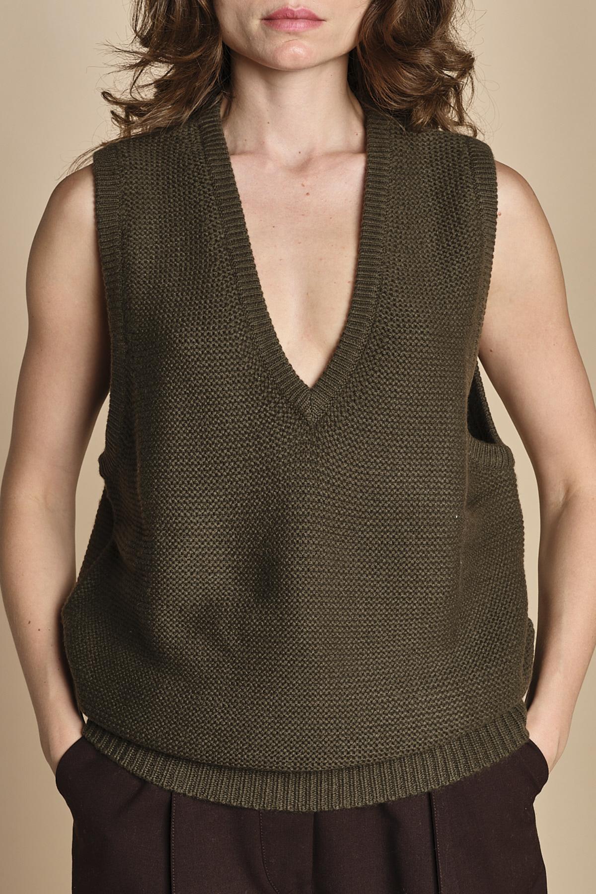 gilet over links MIL55 25506 MILITARE milaura 