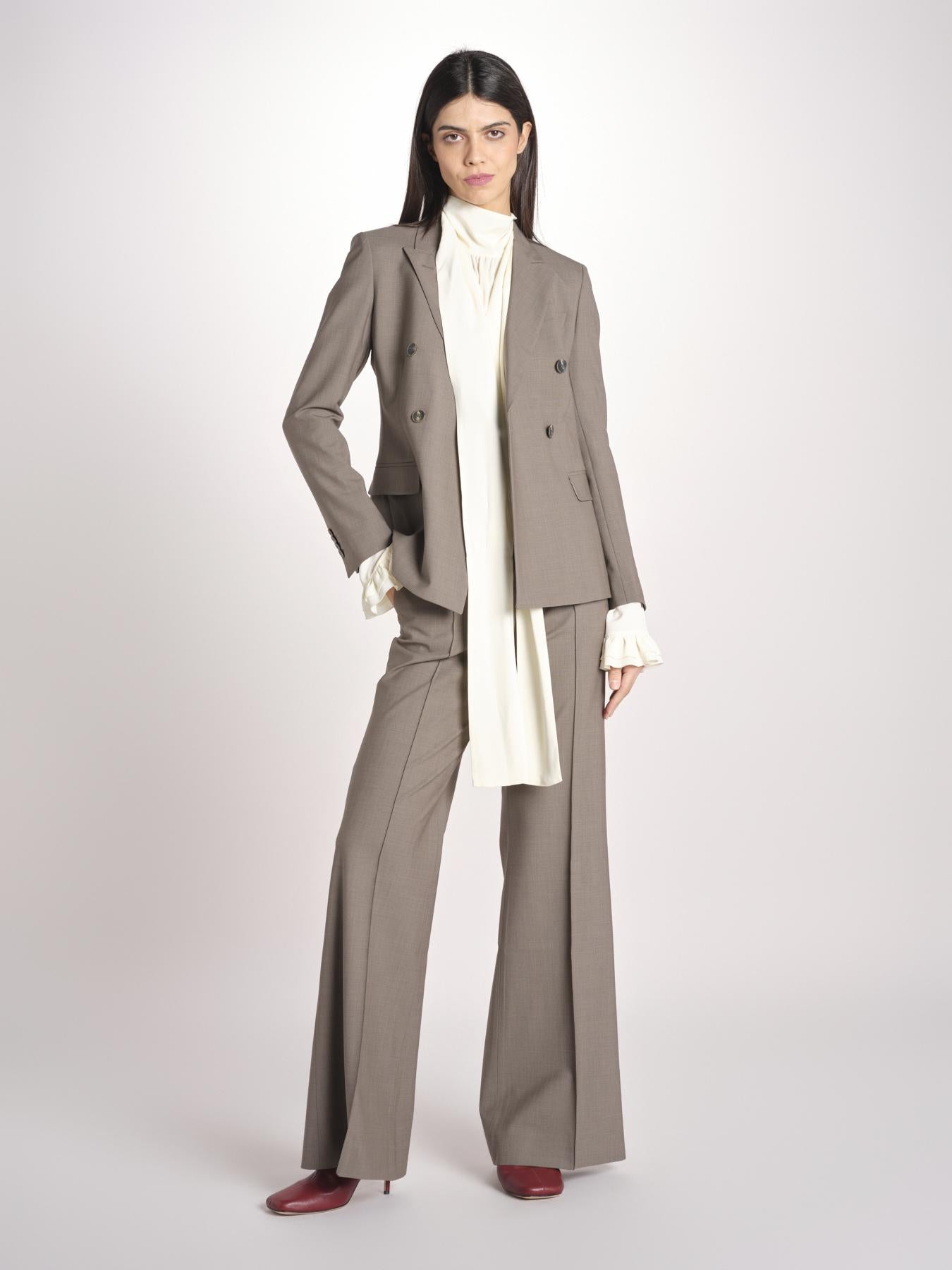 pantalone diritto con nervature OTTAVIA 673 120 57 quelledue 
