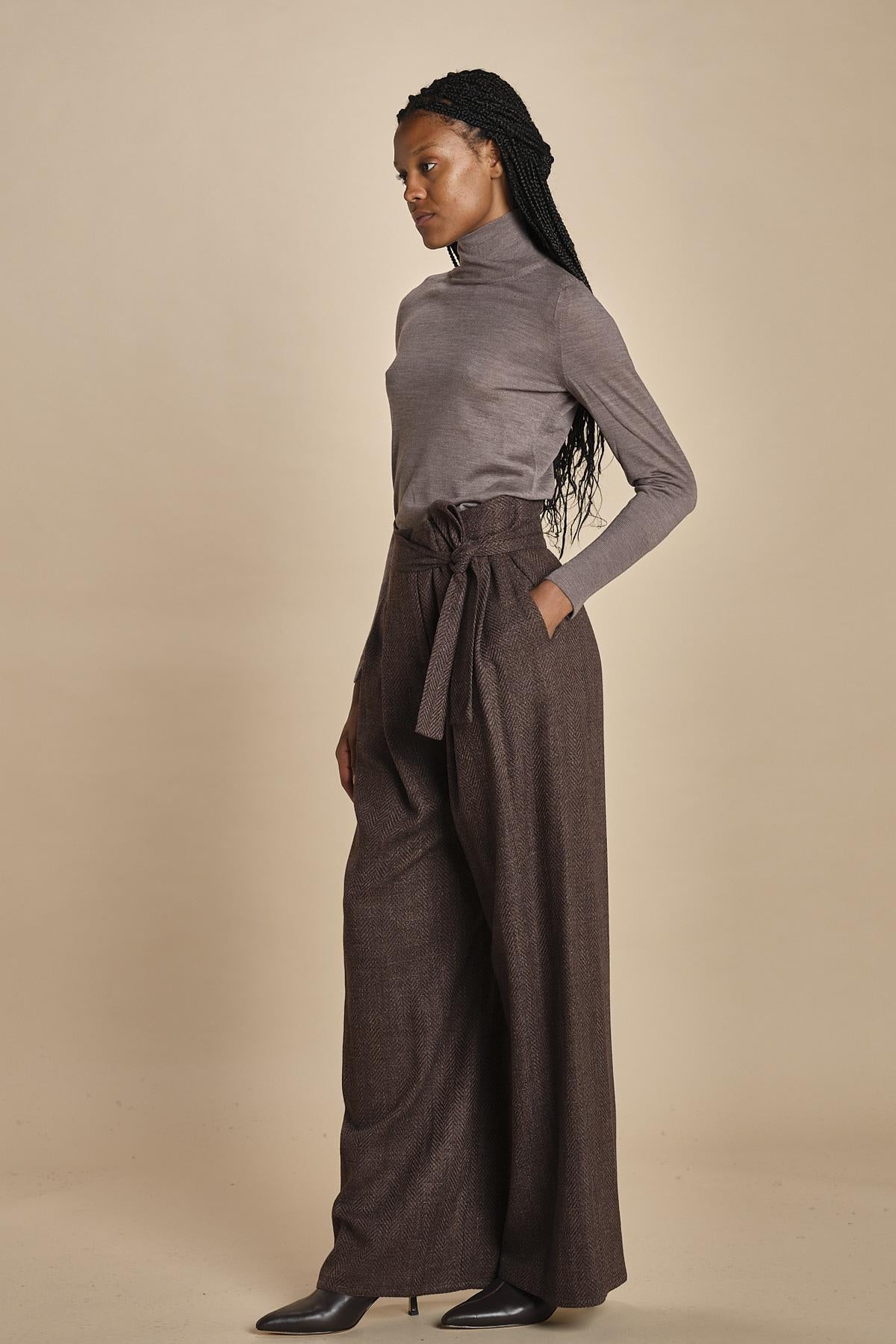 pantalone spigato S2310 1023 dusan 