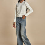 d2501005 girocollo slim by milaura. d2501005 29001 BIANCO milaura 