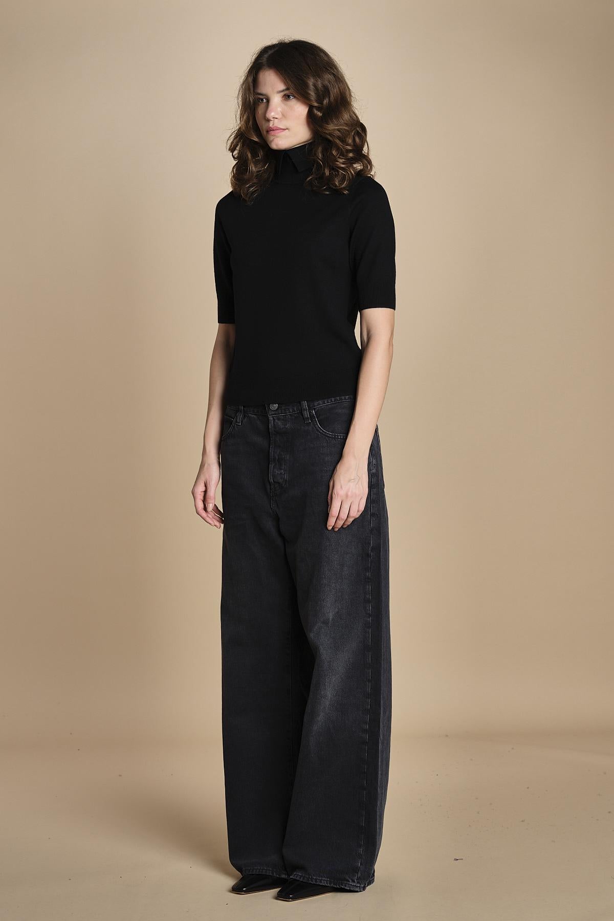 polo manica corta PERRY KNIT BLOUSE 001 herskind 