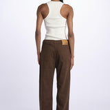 Denim ZELDA combo cropped ZELDA CHOCOLATE true avenue 