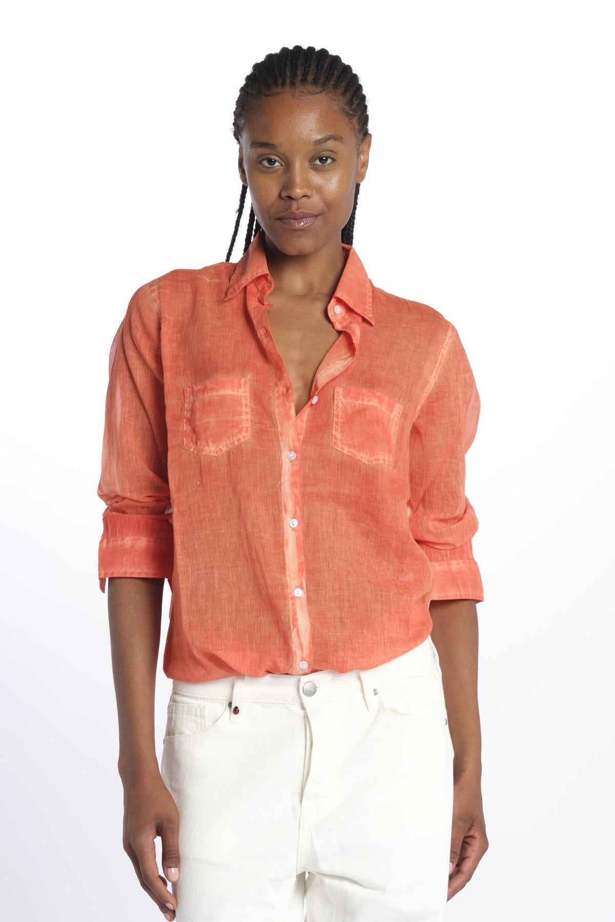 Camicia ZAGG KS1002 514 terre rouge 