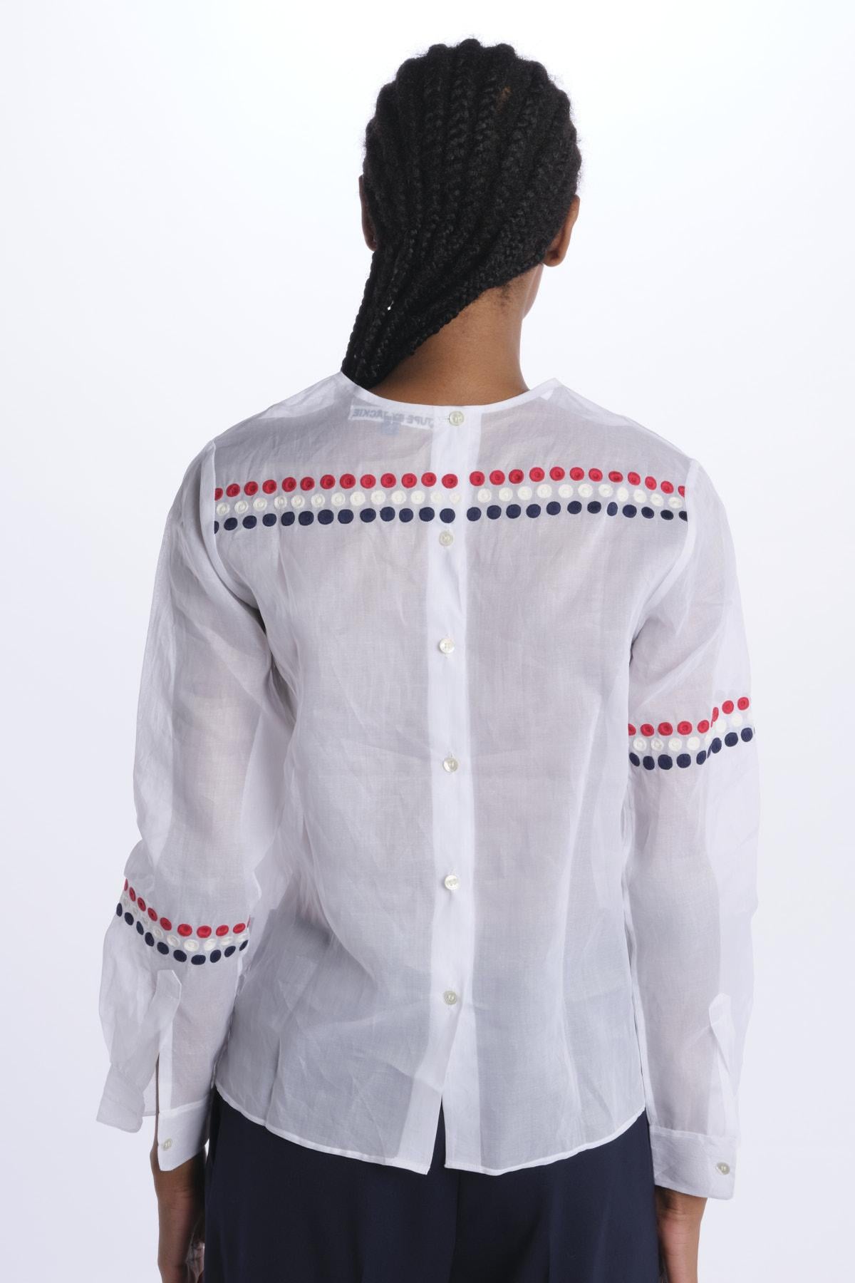  TPXSWHC10000V0737SC OPTICAL WHITE jupe by jackie 
