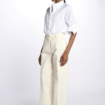 Pantaloni con pences MOD.0173 NATURAL aspesi 