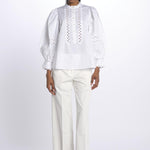 Camicia ROMIE con passamano ROMIE1BLO WHITE antik batik 