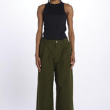 Pantalone over con pences PASADENA SEAWEED sofie d'hoore 