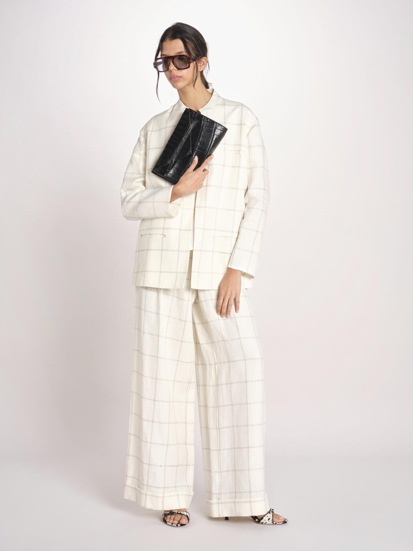 clutch in coccodrillo CLUTCH NERO milaura 