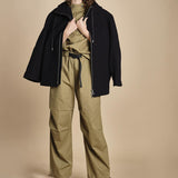 camicia collo guru DIMAS SNW MILITARY GREEN studio nicholson 
