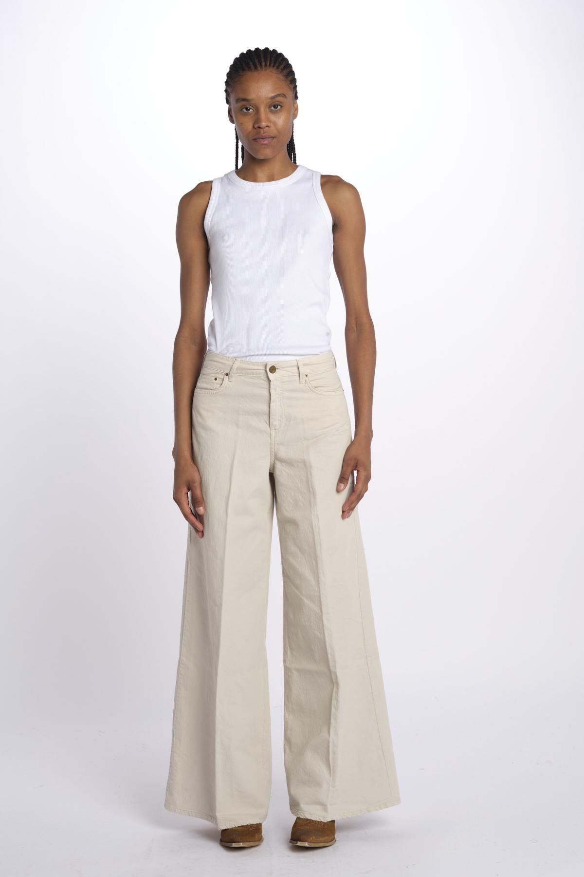 Pantalone SERENA misto lino 4 tasche SERENA TMLS06 182 ps don't forget me 