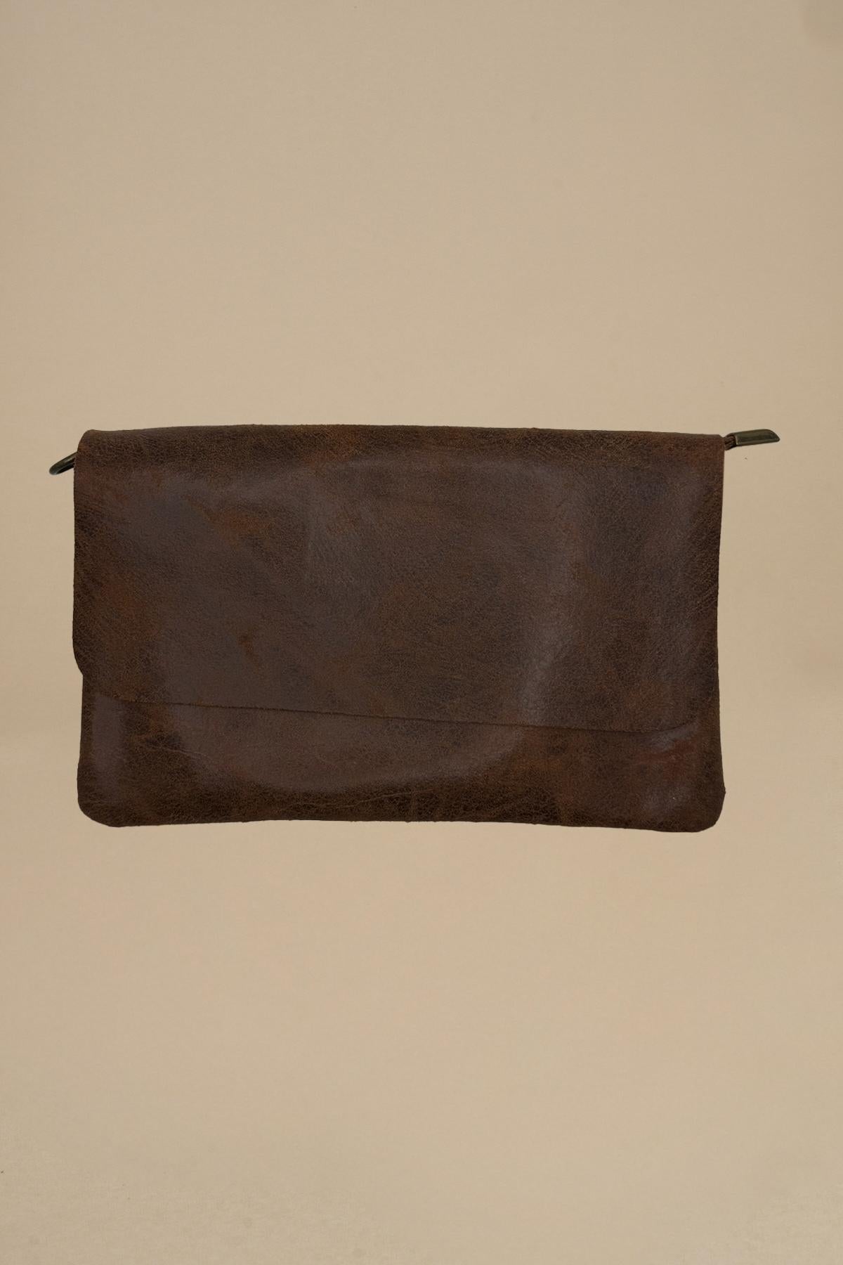 pochette in pelle con tracolla MINI SALLY BS5631 37CUOIO borse 