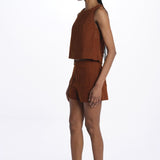 DOVER short gabardine con tasche SHO1604DOVER MAR1825S soeur 