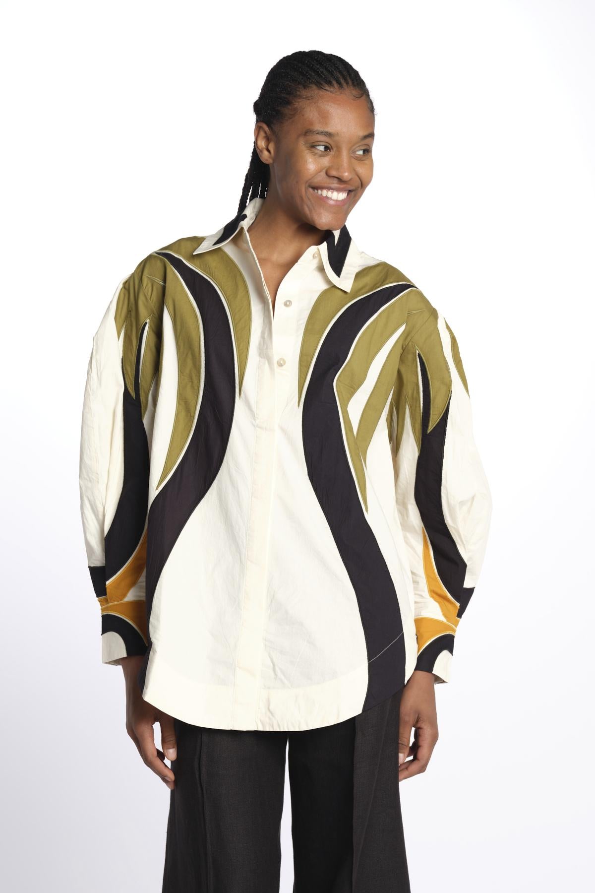 Camicia COCONUT TREE perline 331958 MULTICOLOR farm rio 