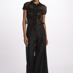 Camicia m/c chiffon G082 5586 9000 n21 