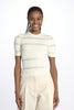 DEVON m/c lace insert sweater