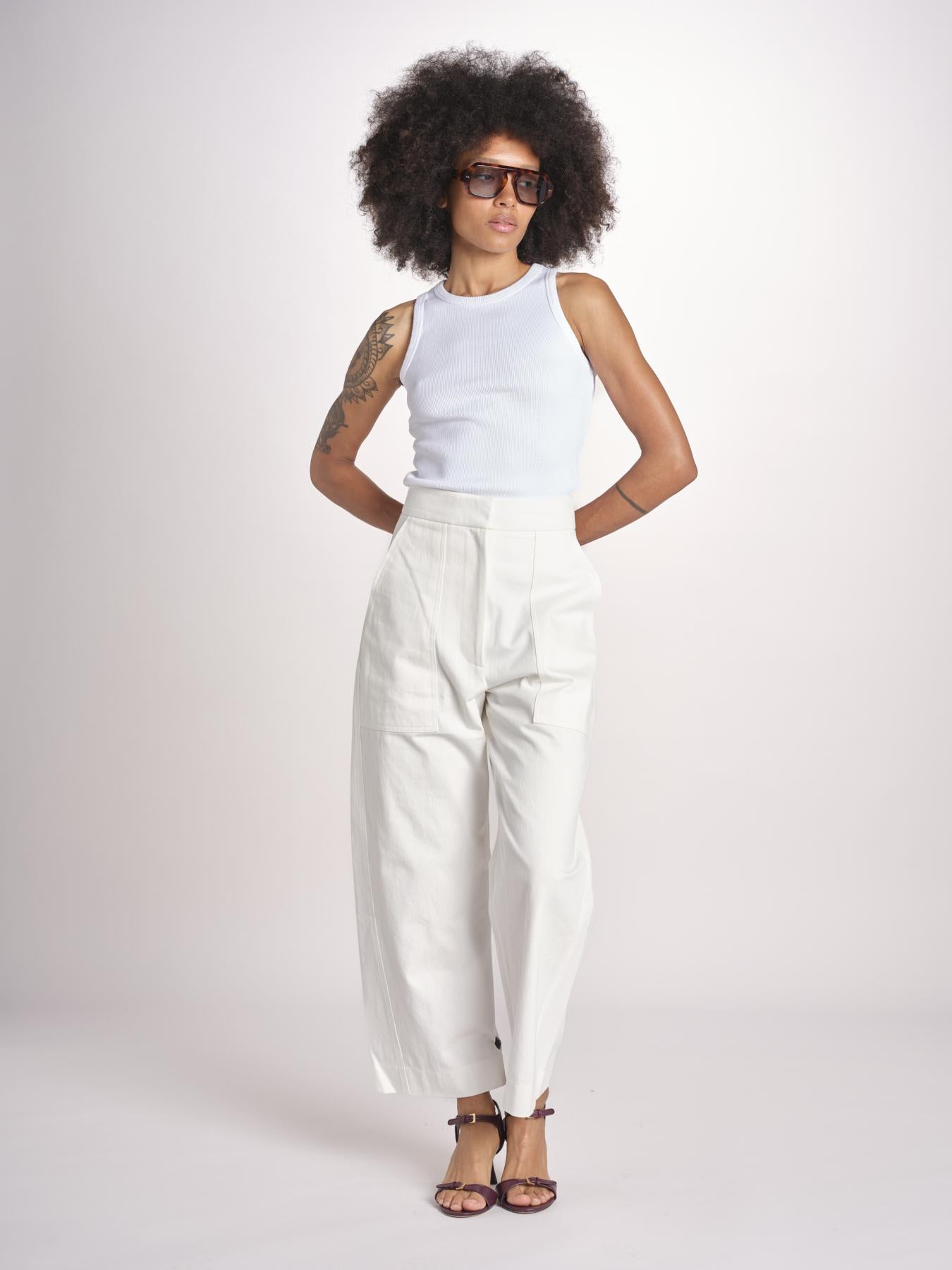 pantalone con tasche DIOME 1767 SALT studio nicholson 