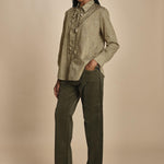Camicia GEMMA rouches micropois P28D0GEMMA-T4732 S669 massimo alba 