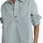 AUSTIN blusa denim over CHE1647AUSTIN BLE4925S soeur 