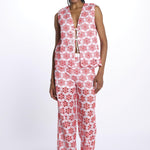 Pantalone LUPY PANT fiori R25009 EYELETRED sundress 