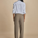 Pantalone LAMIA piedepoule P28D0LAMIA-T3258 Q736 massimo alba 