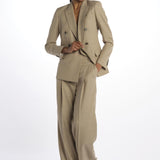 Blazer BICE doppio petto tela lana BICE33035556 112 quelledue 