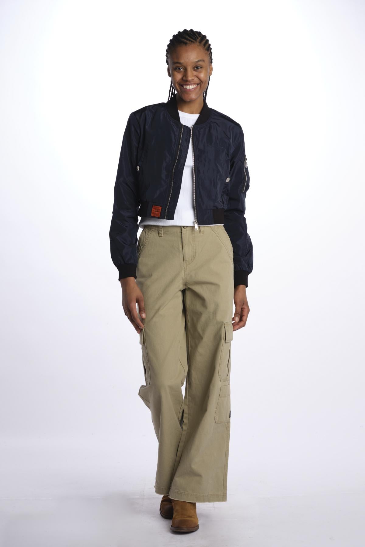 Bomber slim leggero MA102 NAVY bombers original 