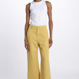 FLEURE denim flare fl 99 wf by fam. FLEURE MUSTARD fam 