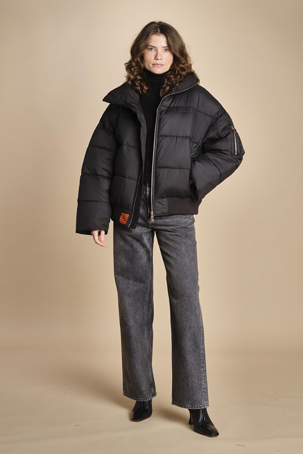 duvet bomber BWHILLFEF5 BLACK bombers original 