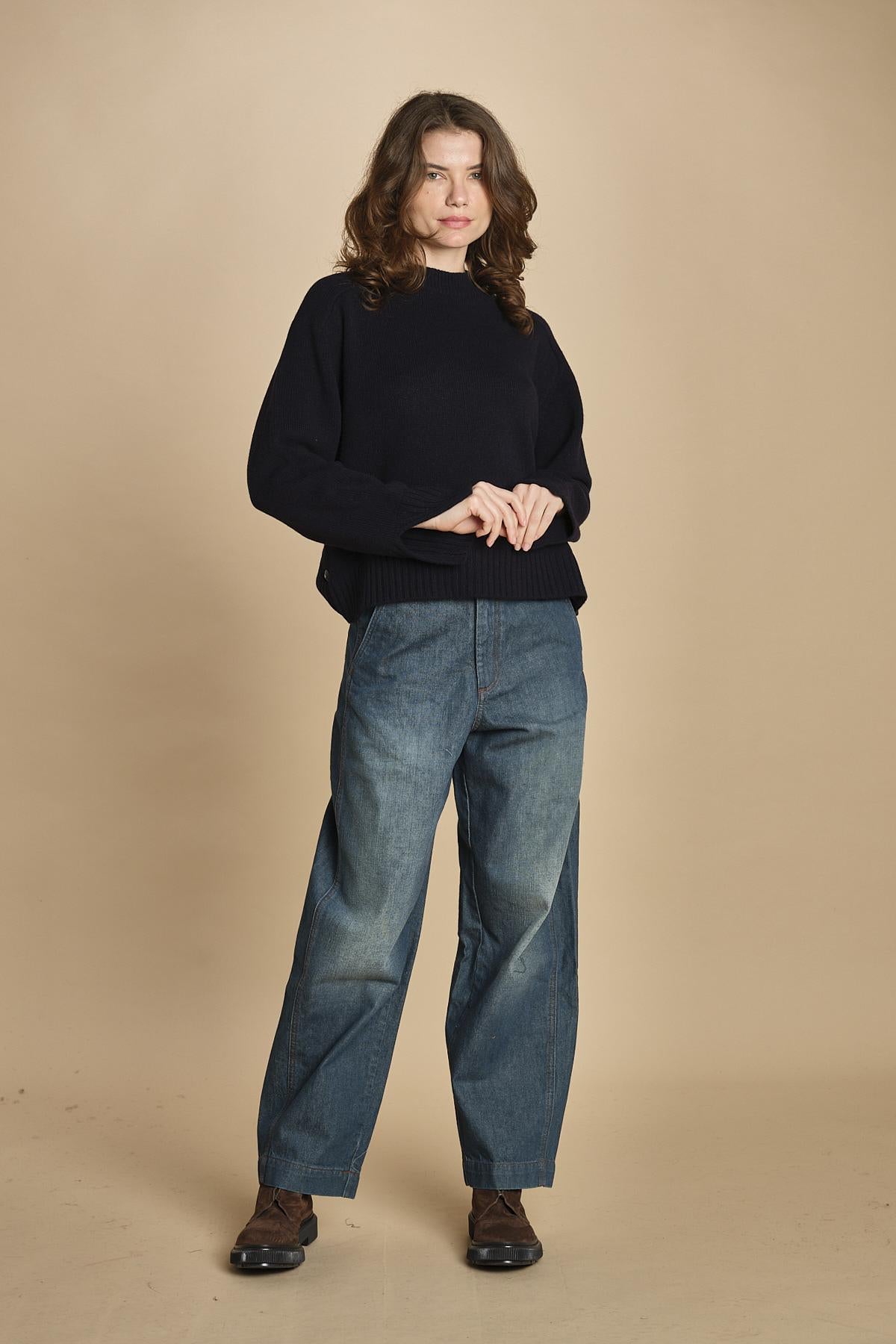girocollo over. PUL0079 NAV0125W soeur 