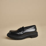 mocassino liscio 159 BLACK adieu 