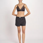 boxer in popeline JAMES L25103105 BLACK 9000 love stories 