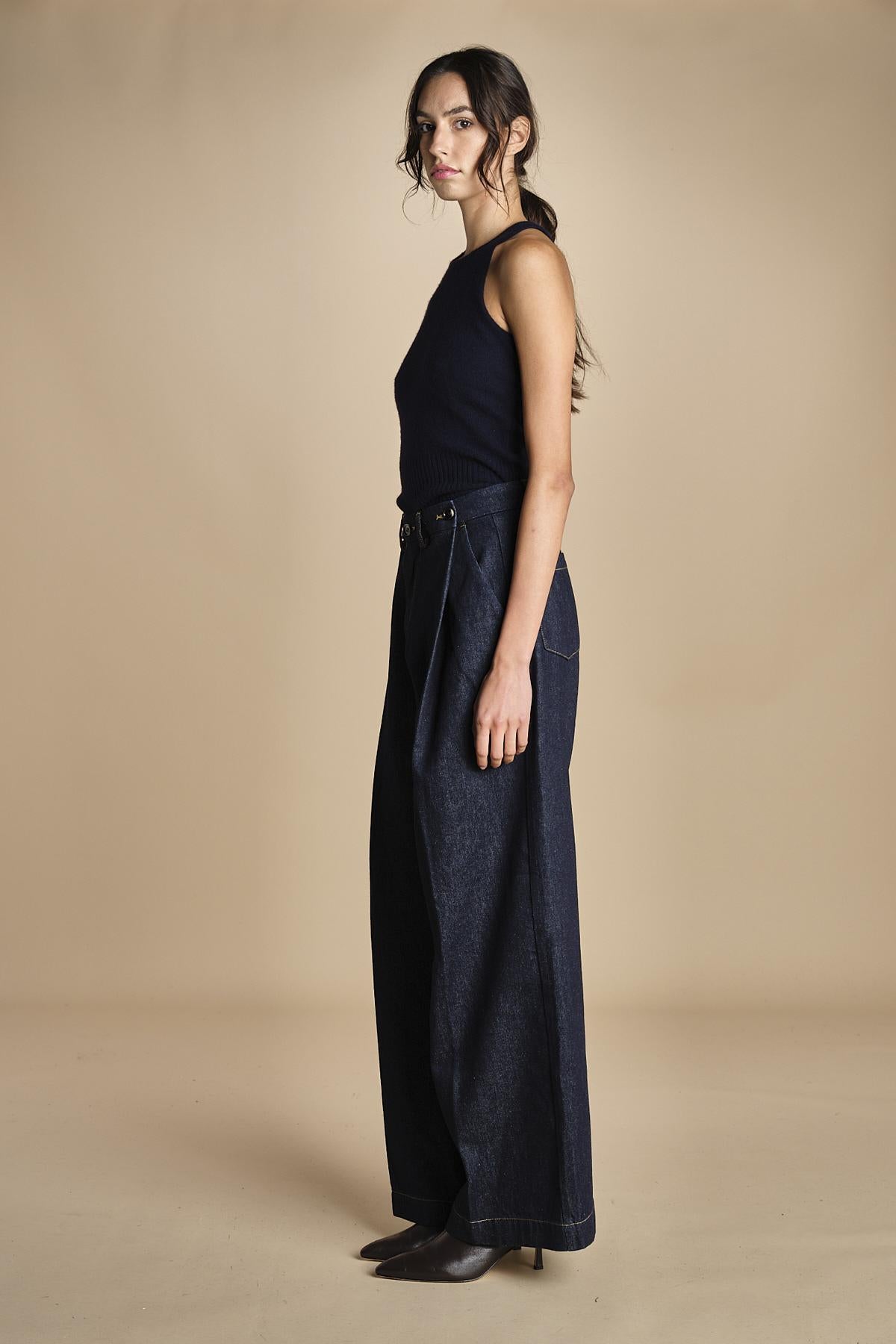 denim con pinces NANCY OPENBLUE true avenue 