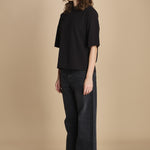 t-shirt girocollo manica corta 3712 NERAS circolo 1901 