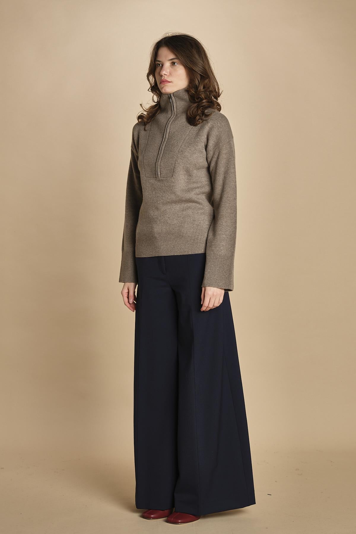 maglia mezza zip MIL14 25831 CUMINO milaura 